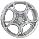 Replica for Alfa Romeo 582 Silver 17*7.5