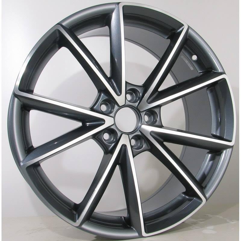 Replica for AUDI 115 Anthracite Polish 19*8.5 - D-elastikashop
