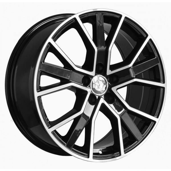 Replica for AUDI 1178 Black Polish 21*9.5 - D-elastikashop