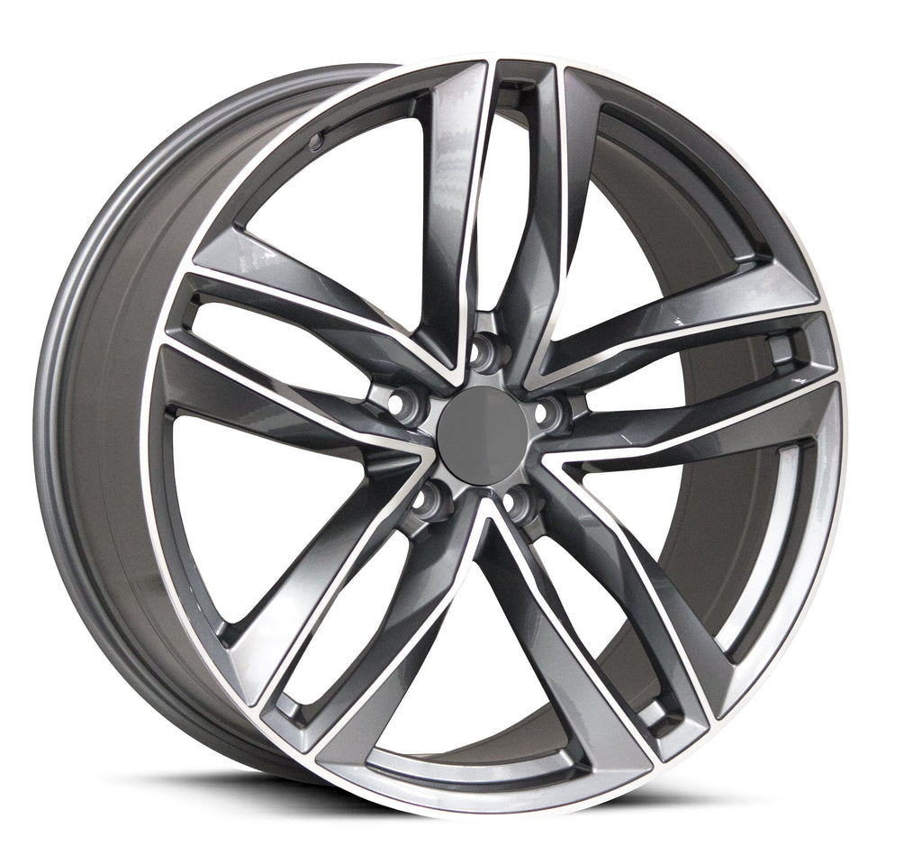 Replica for AUDI 1196 Anthracite Polish 22*9.5 - D-elastikashop