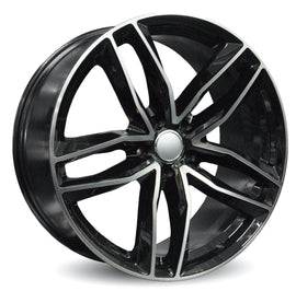 Replica for AUDI 1196 Black Polish 21*9.5 - D-elastikashop