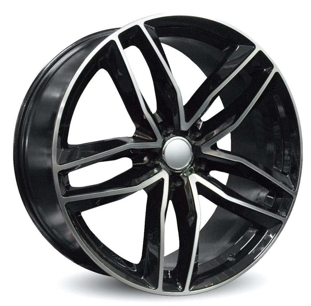 Replica for AUDI 1196 Black Polish 20*9 - D-elastikashop