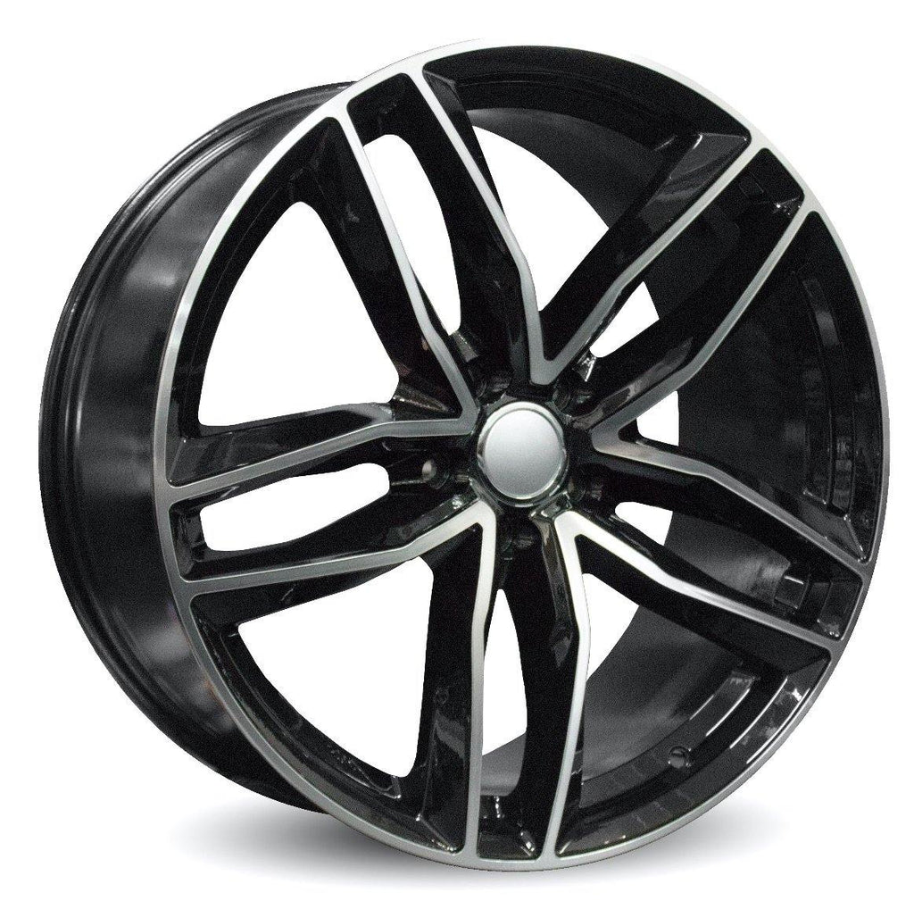 Replica for AUDI 1196 Black Polish 17*7.5 - D-elastikashop