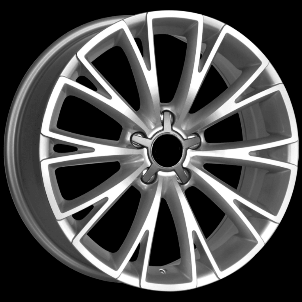 Replica for AUDI 470 Silver Machined 19*9 - D-elastikashop