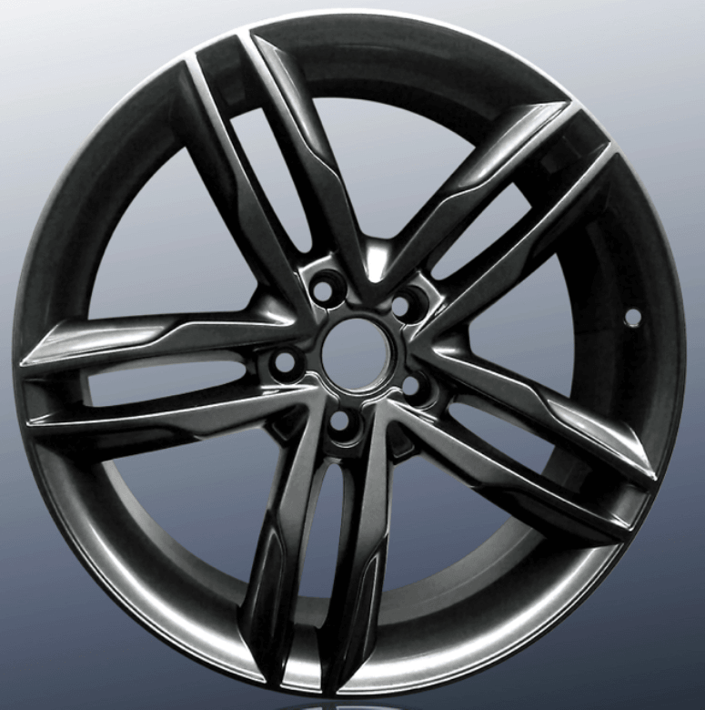 Replica for AUDI 555 Matt Black 19*8.5 - D-elastikashop