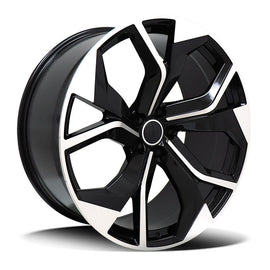 Replica for AUDI 5673 Black Polish 21*9.5 - D-elastikashop