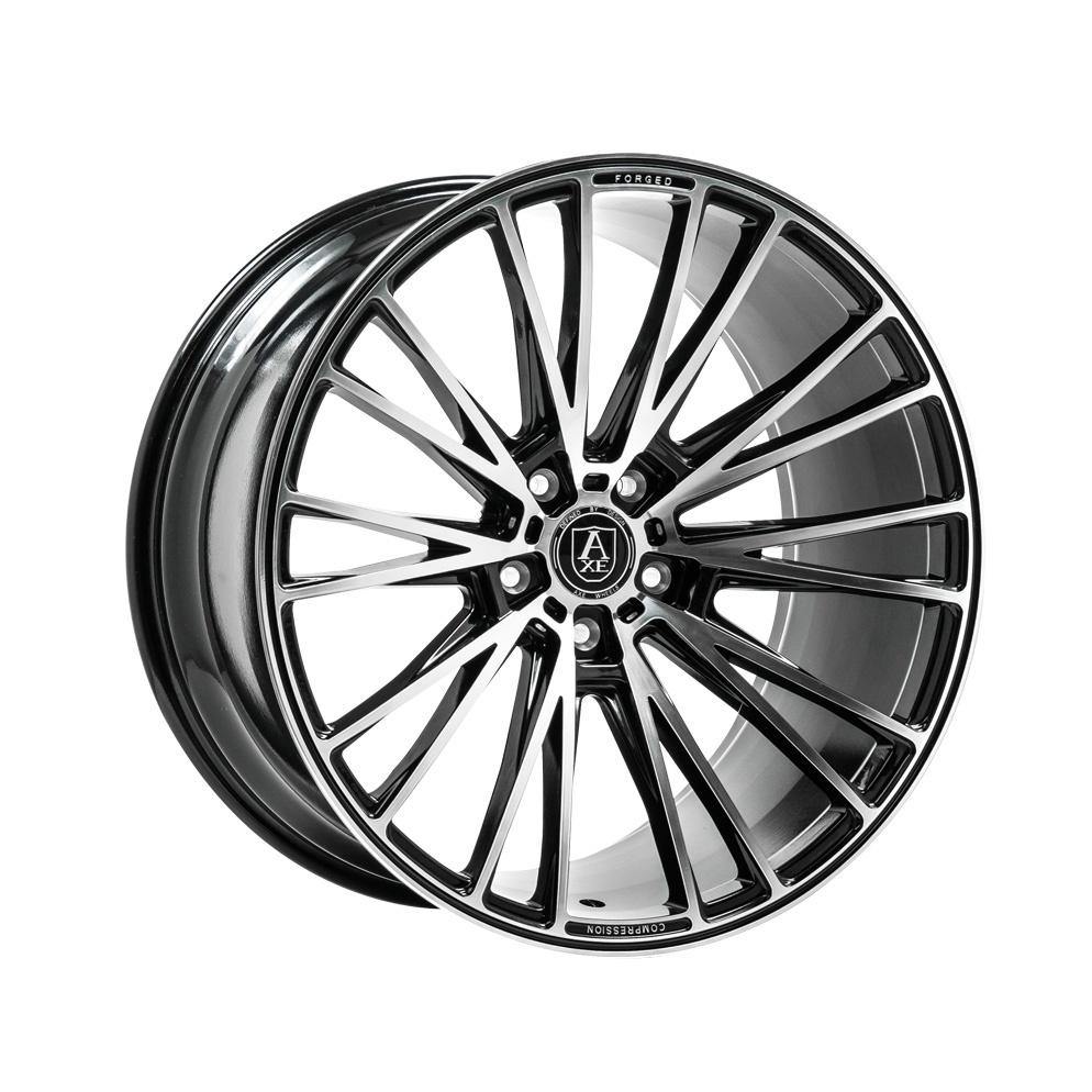 AXE WHEELS CF2 BLACK &amp; POLISHED 20*8,5 - D-elastikashop