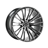 AXE WHEELS CF2 BLACK & POLISHED 21*9