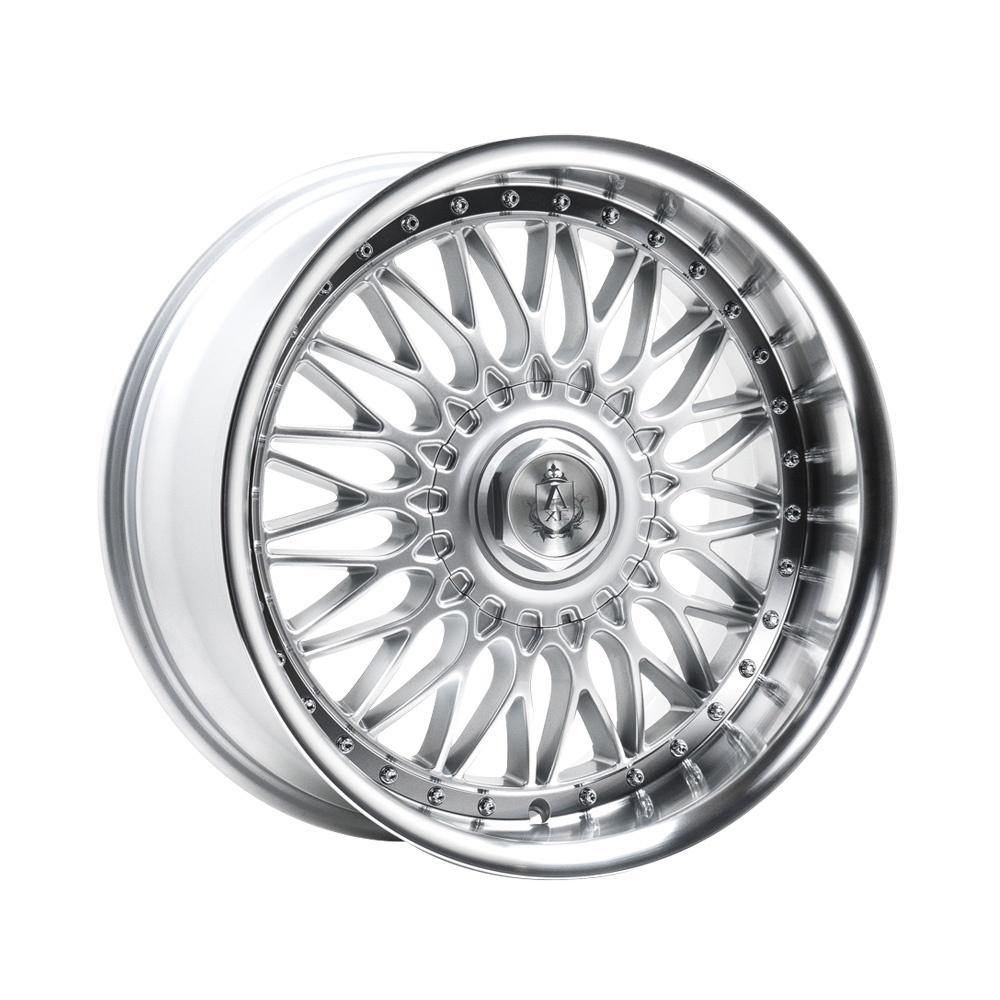 AXE WHEELS EX10  SILVER &amp; POLISHED LIP 18*8 - D-elastikashop