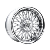 AXE WHEELS EX10  SILVER & POLISHED LIP 18*8