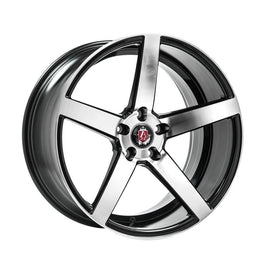 AXE WHEELS EX18 BLACK & POLISHED 19*8,5 - D-elastikashop