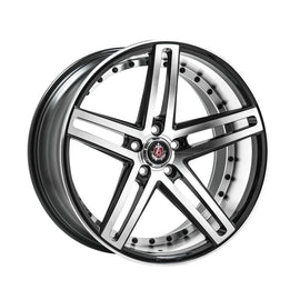AXE WHEELS EX20 BLACK POLISHED FACE & BARREL 19*9,5 - D-elastikashop