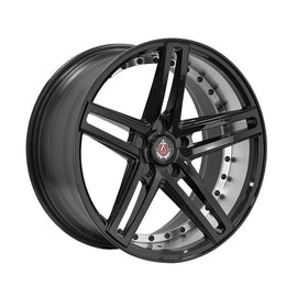 AXE WHEELS EX20 GLOSS BLACK POLISHED BARREL 19*8,5 - D-elastikashop