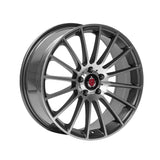 AXE WHEELS EX23 GUNMETAL & POLISHED 18*8