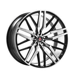 AXE WHEELS EX30 BLACK POLISHED FACE & BARREL 20*10 - D-elastikashop
