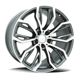 Replica for BMW 1166 Anthracite Polish 22*10