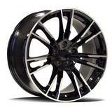 Replica for BMW 7134 Black Polish 20*9.5