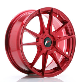 Japan Racing Wheels JR21 Platinum Red 17*7 - D-elastikashop