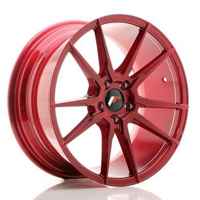 Japan Racing Wheels JR21 Platinum Red 18*8.5 - D-elastikashop