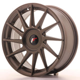 Japan Racing Wheels JR22 Matt Bronze 17*7