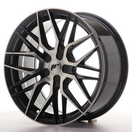 Japan Racing Wheels JR28 Blank Gloss Black Machined Face 17*8 - D-elastikashop