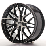 Japan Racing Wheels JR28 Gloss Black Machined Face 17*8