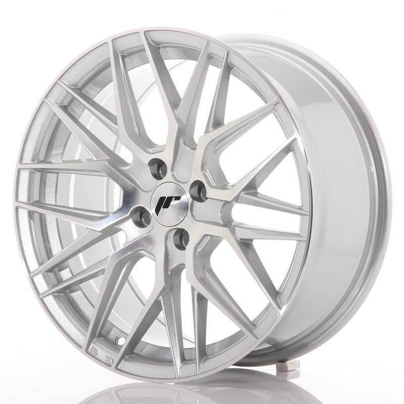 Japan Racing Wheels JR28 Silver Machined Face 17*8 - D-elastikashop