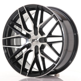 Japan Racing Wheels JR28 Blank Gloss Black Machined Face 18*7.5 - D-elastikashop