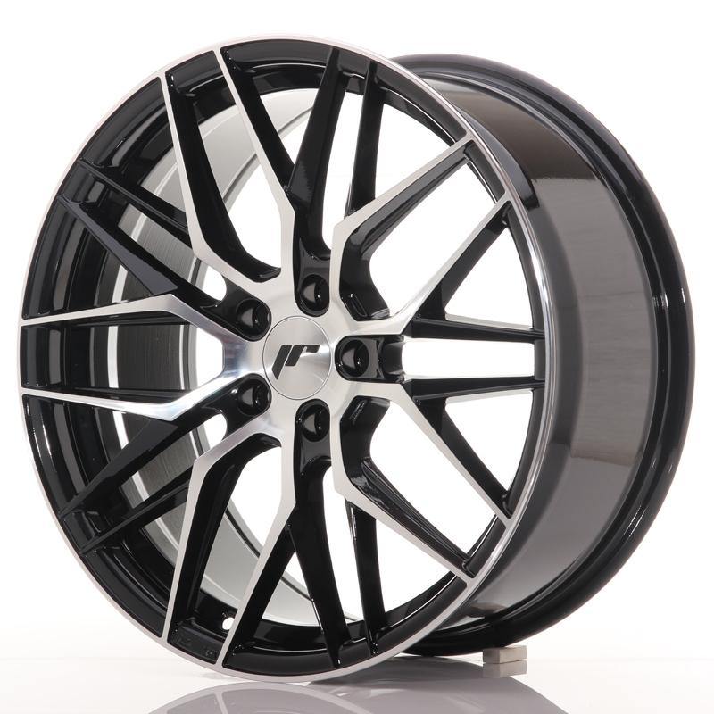 Japan Racing Wheels JR28 Gloss Black Machined Face 19*8.5 - D-elastikashop