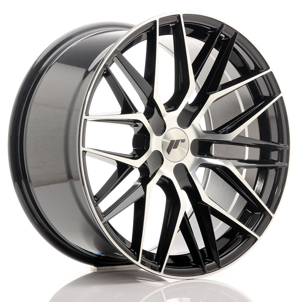 Japan Racing Wheels JR28 Blank Gloss Black Machined Face 19*9.5 - D-elastikashop