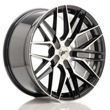 Japan Racing Wheels JR28 Blank Gloss Black Machined Face 19*9.5