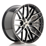 Japan Racing Wheels JR28 Blank Gloss Black Machined Face 20*10