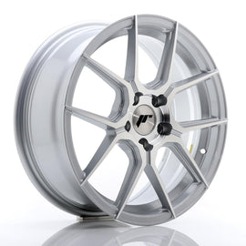 Japan Racing Wheels JR30 Matt Silver Machined 17*7 - D-elastikashop