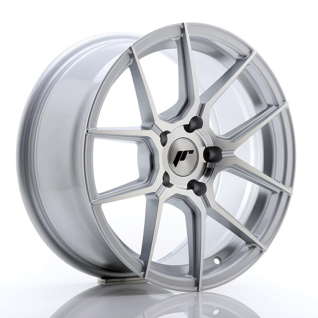 Japan Racing Wheels JR30 Silver Machined 17*8 - D-elastikashop
