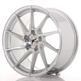 Japan Racing Wheels JR36 Silver Brushed Machined 18*9
