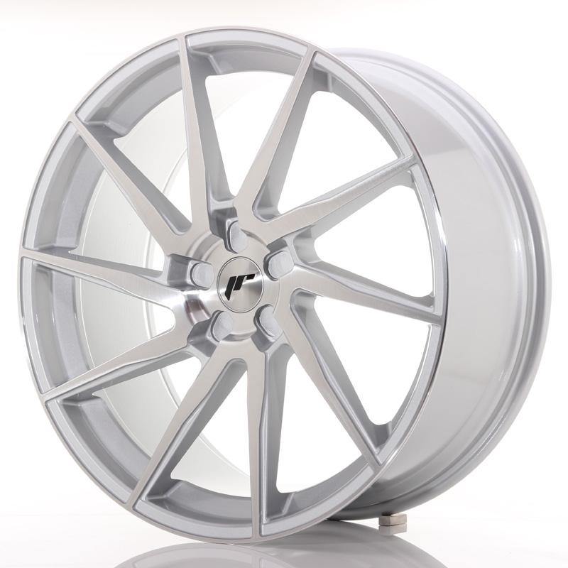 Japan Racing Wheels JR36 Silver Brushed Face 23*10 - D-elastikashop