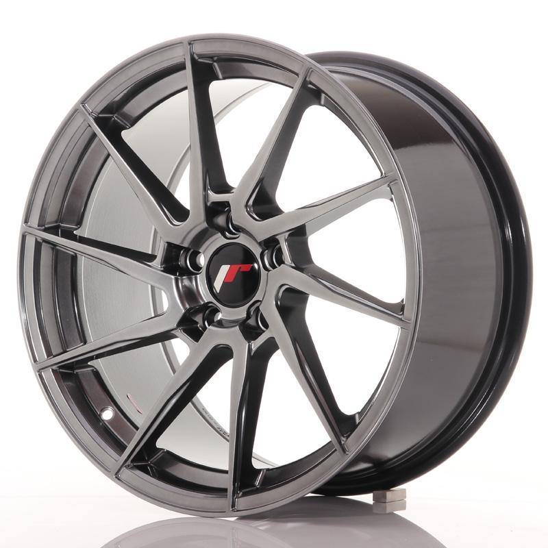 Japan Racing Wheels JR36 Hyper Black 18*9 - D-elastikashop