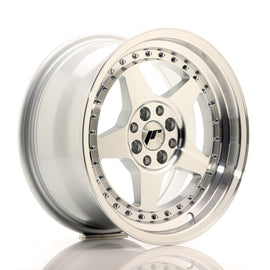 Japan Racing Wheels JR6 Silver Machined Face 16*8 - D-elastikashop
