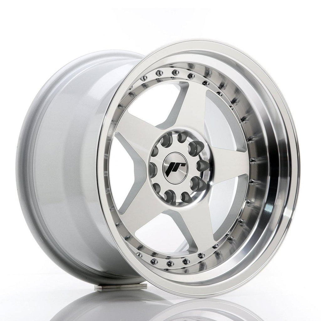 Japan Racing Wheels JR6 Silver Machined Face 17*10 - D-elastikashop