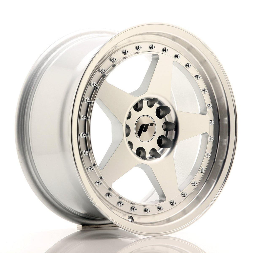 Japan Racing Wheels JR6 Silver Machined Face 17*8 - D-elastikashop