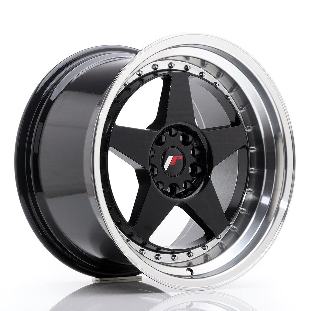 Japan Racing Wheels JR6 Glossy Black 18*10.5 - D-elastikashop