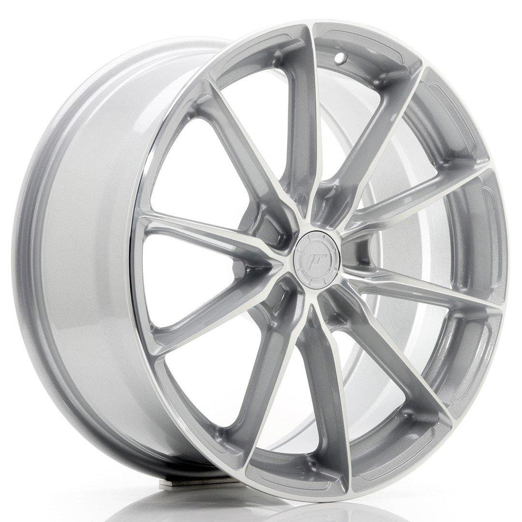 Japan Racing Wheels JR37 Silver Machined Face 18*8 - D-elastikashop