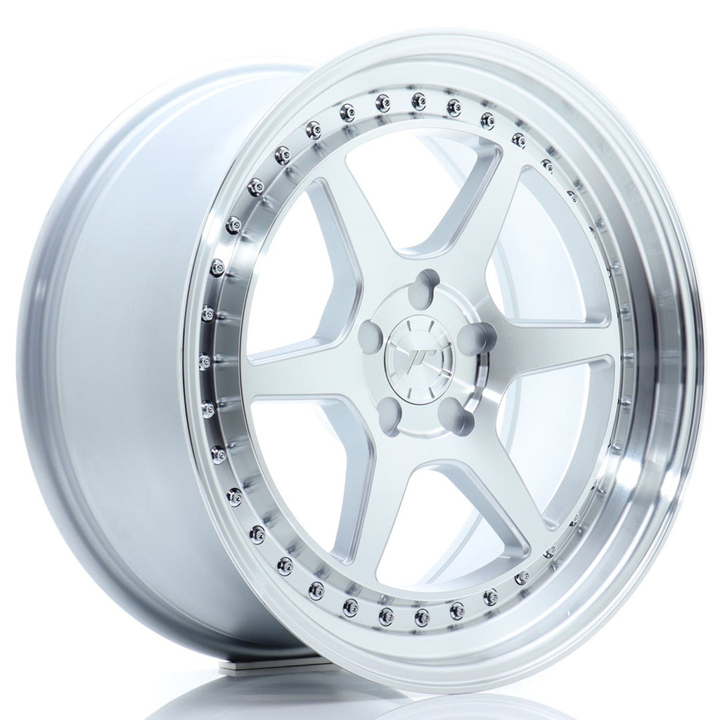 Japan Racing Wheels JR43 BLANK Silver w/Machined Face 18*8.5