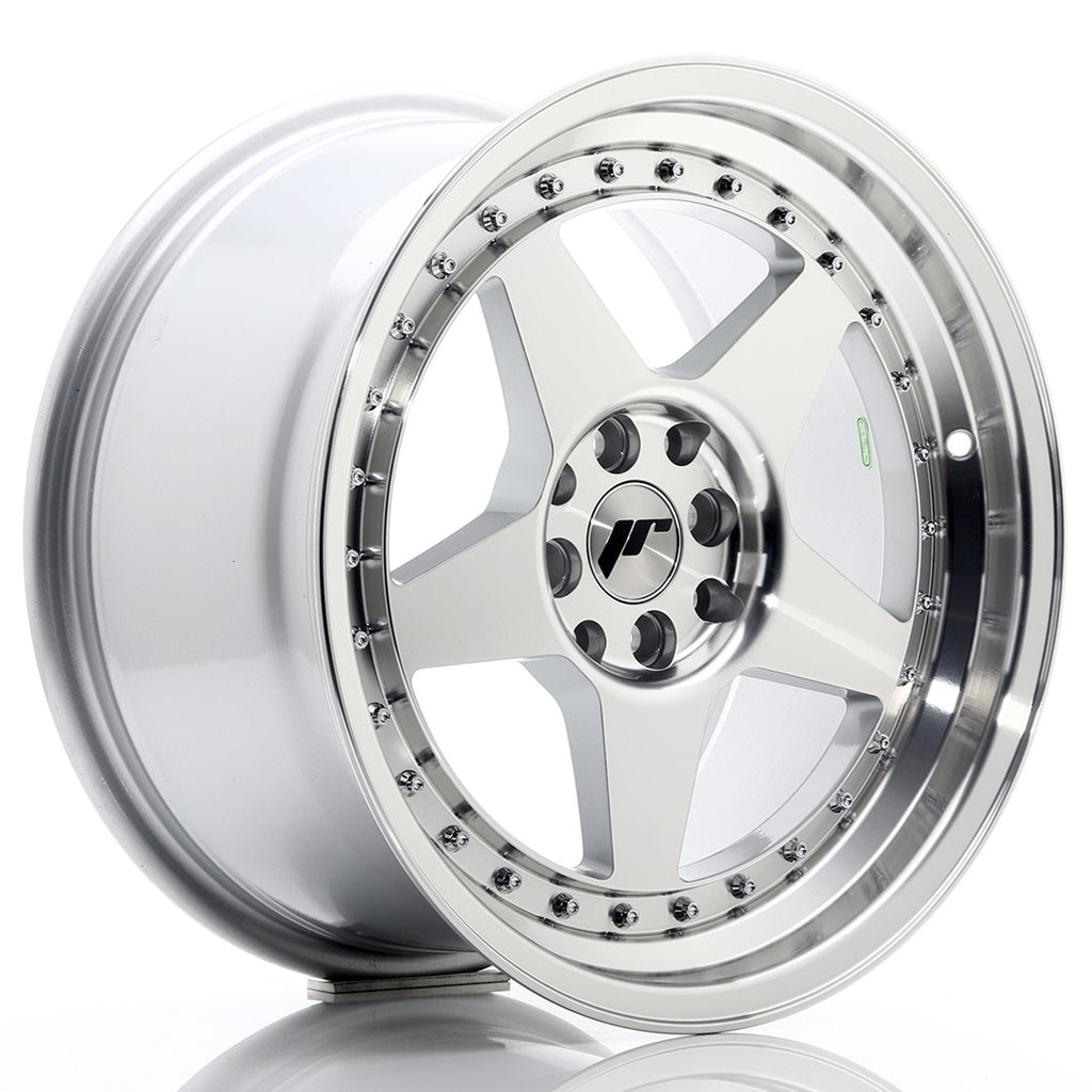 Japan Racing Wheels JR6 Silver Machined Face 17*9