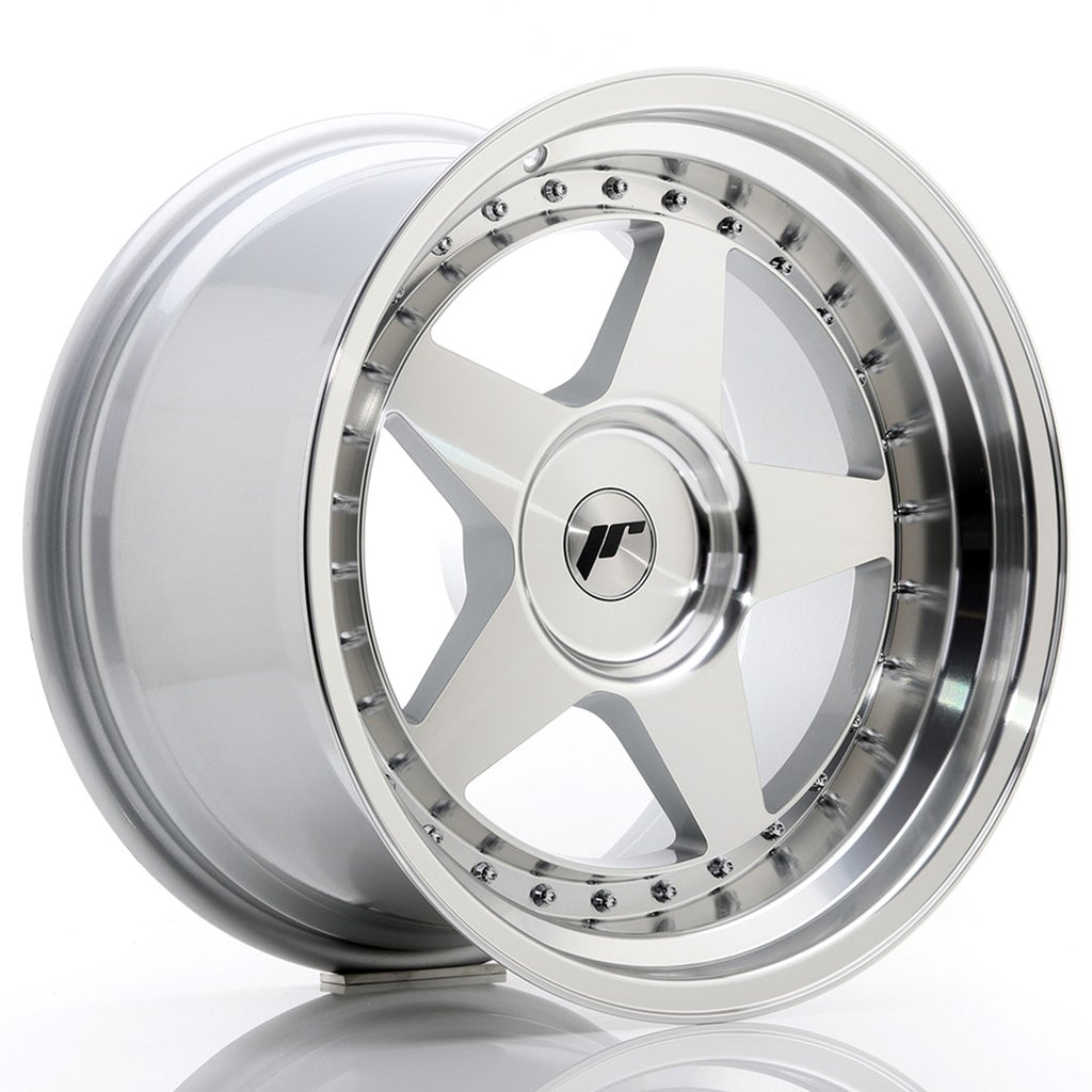 Japan Racing Wheels JR6 Silver Machined Face 18*10.5