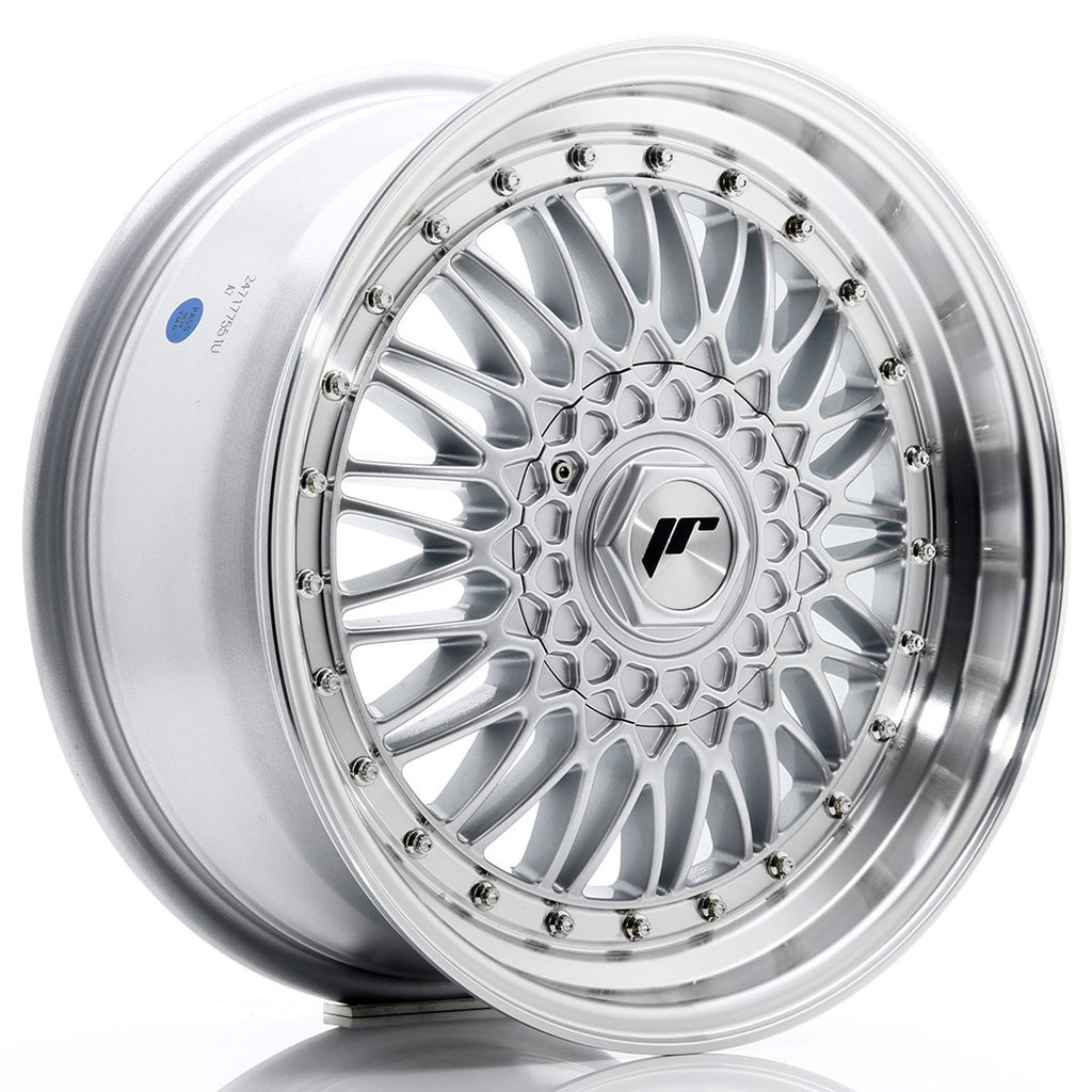 Japan Racing Wheels JR9 Silver + rivets 17*7.5