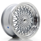 Japan Racing Wheels JR9 Silver + rivets 17*8.5