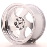 Japan Racing Wheels JR15 Machined Sil 15*8