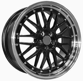 Replica BBS LM Black Polish 18*8 - D-elastikashop