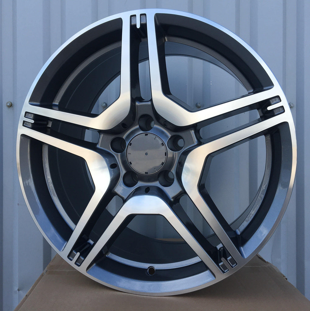 Replica for MERCEDES 552/3 Anthracite Polish 19*8.5 - D-elastikashop